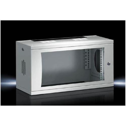 Rittal FlatBox - Armadio - montaggio a parete - RAL 7035 - 6U - 19"